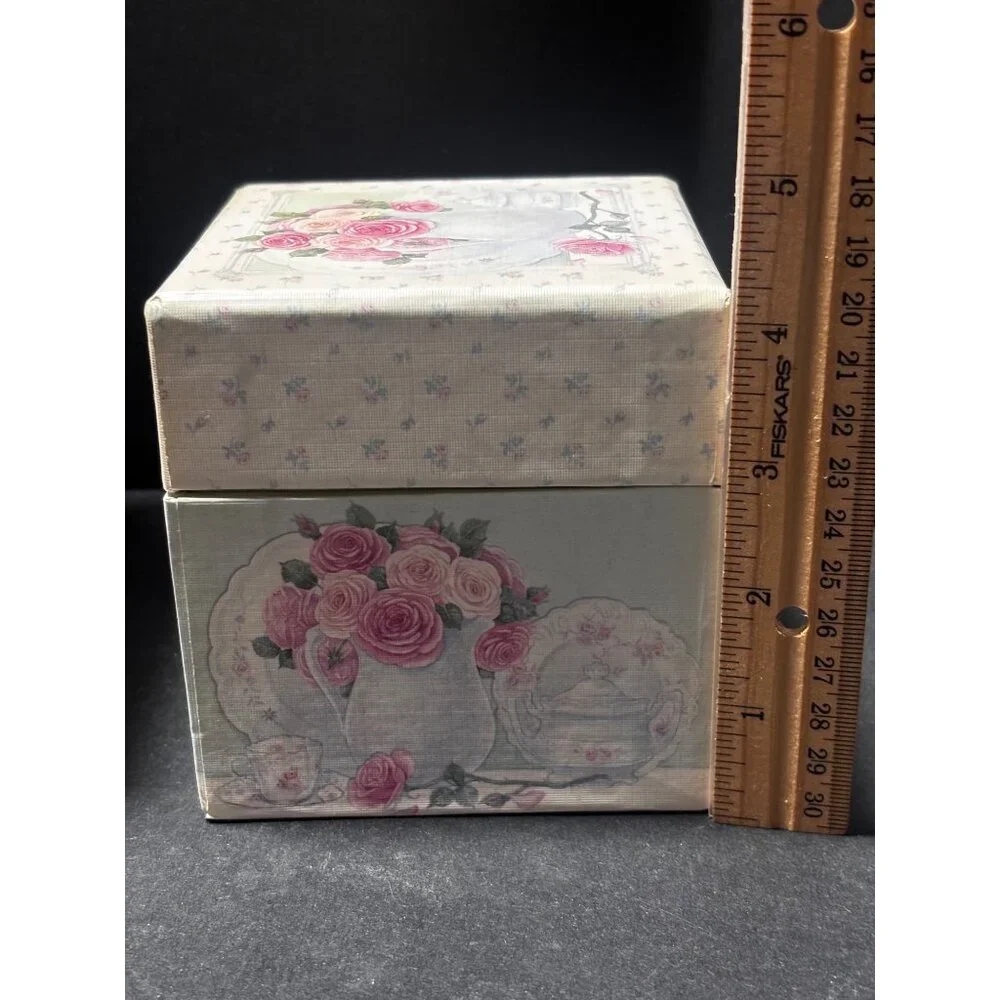 Legacy Publishing Bonnie Runge Art Work Floral Storage Boxes Set Of 2